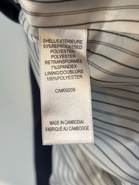 Cleo Navy Single-Button Blazer - Picture 4 of 4